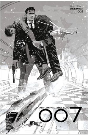 James Bond: 007 (Dynamite, 2nd Series) 1F published by Dynamite with cover art by Tommy Lee Edwards