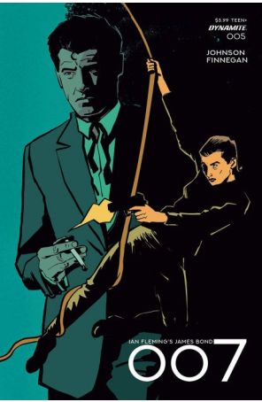James Bond: 007 (Dynamite, 2nd Series) 5J published by Dynamite with cover art by Marco Finnegan
