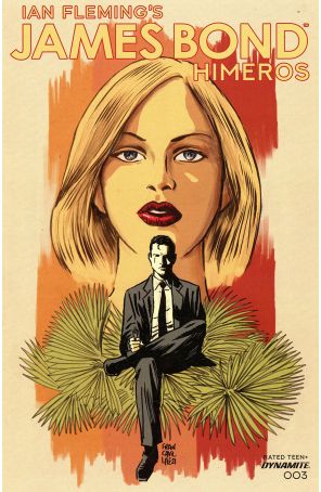 James Bond: Himeros 3A published by Dynamite with cover art by Francesco Francavilla