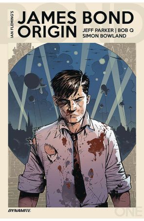 James Bond: Origin 1C published by Dynamite with cover art by Kev Walker