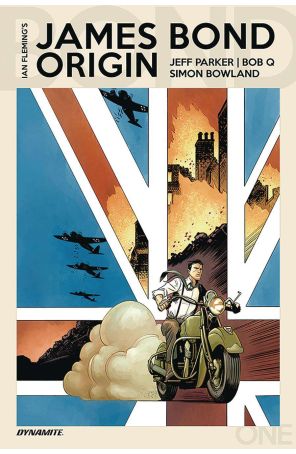 James Bond: Origin 1F published by Dynamite with cover art by Bob Q and Jordan Boyd