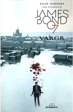 James Bond 1A published by Dynamite with cover art by Dom Reardon