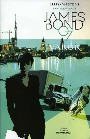 James Bond 2A published by Dynamite with cover art by Francesco Francavilla