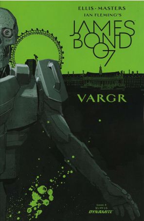 James Bond 4 published by Dynamite with cover art by Dom Reardon