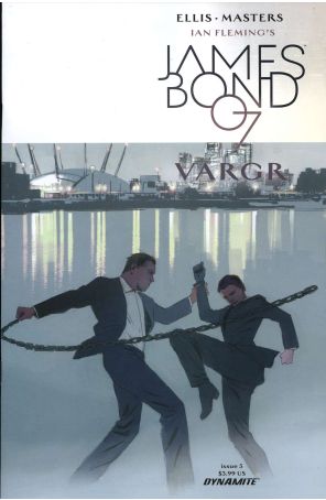 James Bond 5 published by Dynamite with cover art by Dom Reardon