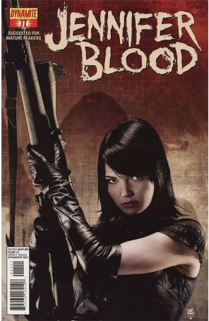 Jennifer Blood (Vol. 1) 11A published by Dynamite with cover art by Alé Garza