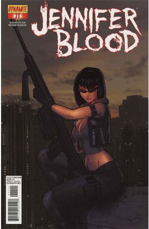 Jennifer Blood (Vol. 1) 11B published by Dynamite with cover art by Tim Bradstreet