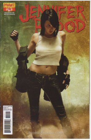 Jennifer Blood (Vol. 1) 14A published by Dynamite with cover art by Tim Bradstreet