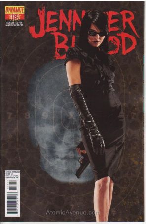 Jennifer Blood (Vol. 1) 18 published by Dynamite with cover art by Tim Bradstreet