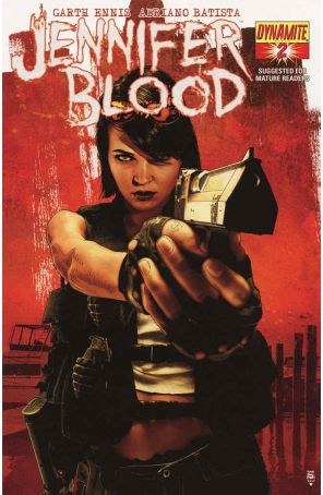Jennifer Blood (Vol. 1) 2A published by Dynamite with cover art by Tim Bradstreet