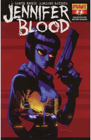 Jennifer Blood (Vol. 1) 2C published by Dynamite with cover art by Alé Garza