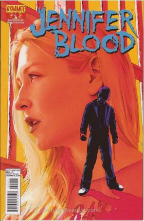 Jennifer Blood (Vol. 1) 24 published by Dynamite with cover art by Mike Mayhew