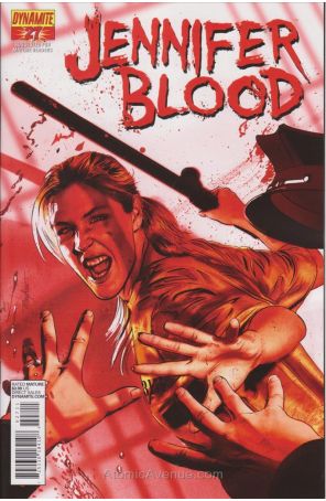 Jennifer Blood (Vol. 1) 27 published by Dynamite with cover art by Mike Mayhew