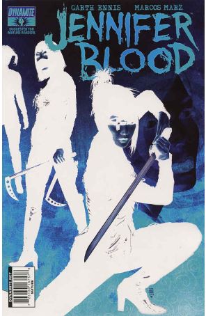 Jennifer Blood (Vol. 1) 4F published by Dynamite with cover art by Tim Bradstreet