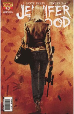 Jennifer Blood (Vol. 1) 6A published by Dynamite with cover art by Tim Bradstreet