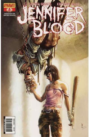 Jennifer Blood (Vol. 1) 6B published by Dynamite with cover art by Jonathan Lau