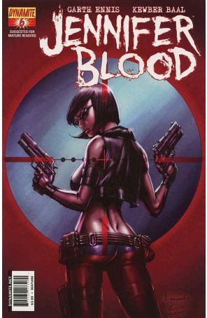 Jennifer Blood (Vol. 1) 6C published by Dynamite with cover art by Alé Garza