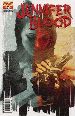 Jennifer Blood (Vol. 1) 7A published by Dynamite with cover art by Tim Bradstreet