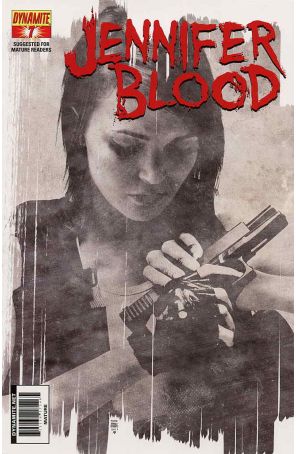 Jennifer Blood (Vol. 1) 7D published by Dynamite with cover art by Tim Bradstreet