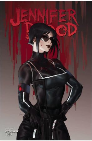 Jennifer Blood (Vol. 2) 10C published by Dynamite with cover art by Leirix Li
