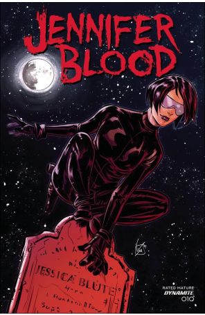 Jennifer Blood (Vol. 2) 10L published by Dynamite with cover art by Vincenzo Federici