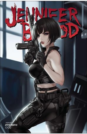 Jennifer Blood (Vol. 2) 2C published by Dynamite with cover art by Leirix Li