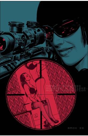 Jennifer Blood (Vol. 2) 5Q published by Dynamite with cover art by Jimmy Broxton