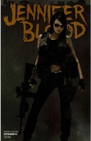 Jennifer Blood (Vol. 2) 6A published by Dynamite with cover art by Tim Bradstreet