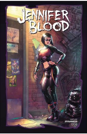 Jennifer Blood (Vol. 2) 6N published by Dynamite with cover art by Meghan Hetrick