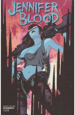 Jennifer Blood (Vol. 2) 8B published by Dynamite with cover art by Jonathan Lau