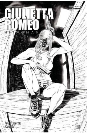 Jennifer Blood Presents Giulietta Romeo: Hitwoman One-Shot 1I published by Dynamite with cover art by Drew Moss