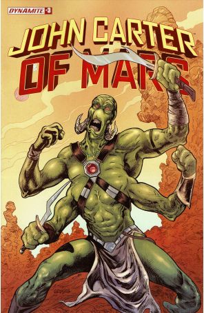 John Carter of Mars (Dynamite) 3A published by Dynamite with cover art by Dave Acosta