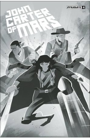John Carter of Mars (Dynamite) 4F published by Dynamite with cover art by George Kambadais