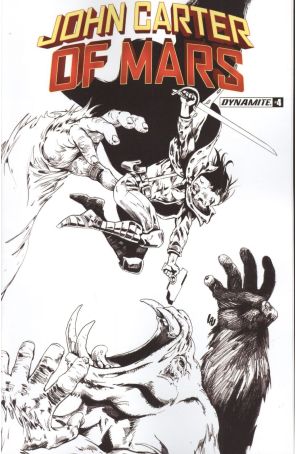John Carter of Mars (Dynamite) 4M published by Dynamite with cover art by Dave Acosta