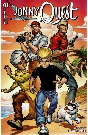 Jonny Quest (Dynamite) 1A published by Dynamite with cover art by Chad Hardin