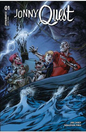 Jonny Quest (Dynamite) 1Q published by Dynamite with cover art by Tom Raney
