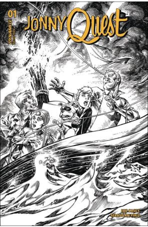 Jonny Quest (Dynamite) 1R published by Dynamite with cover art by Tom Raney