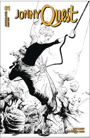 Jonny Quest (Dynamite) 1S published by Dynamite with cover art by Jae Lee