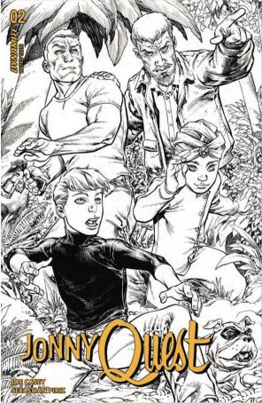 Jonny Quest (Dynamite) 2S published by Dynamite with cover art by Tom Raney