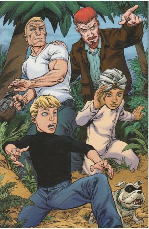 Jonny Quest (Dynamite) 2T published by Dynamite with cover art by Tom Raney