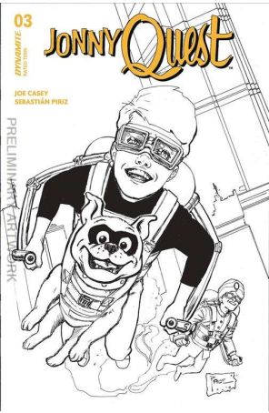 Jonny Quest (Dynamite) 3F published by Dynamite with cover art by Richard Pace
