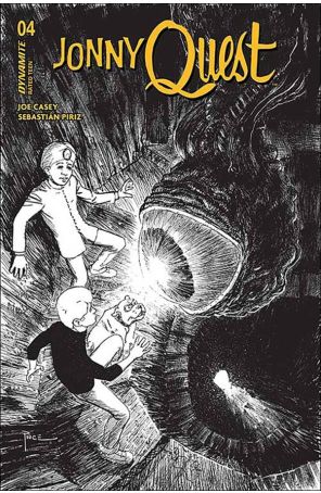 Jonny Quest (Dynamite) 4F published by Dynamite with cover art by Richard Pace