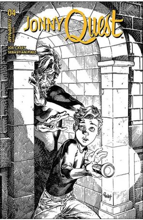 Jonny Quest (Dynamite) 4G published by Dynamite with cover art by Tom Raney