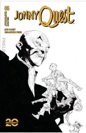 Jonny Quest (Dynamite) 5H published by Dynamite with cover art by Jae Lee