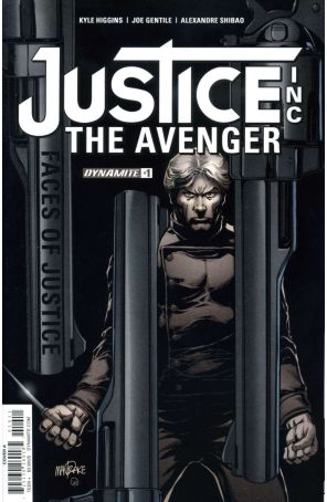 Justice Inc The Avenger (2nd Series) 1A published by Dynamite with cover art by Tom Mandrake