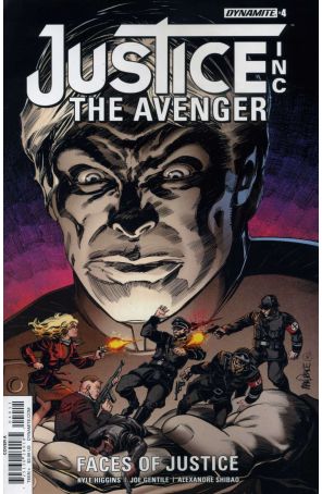 Justice Inc The Avenger (2nd Series) 4 published by Dynamite with cover art by Tom Mandrake