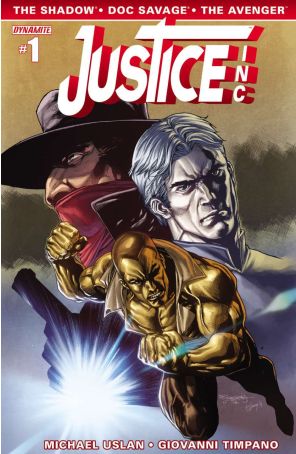 Justice Inc. (Dynamite) 1D published by Dynamite with cover art by Stephen Segovia