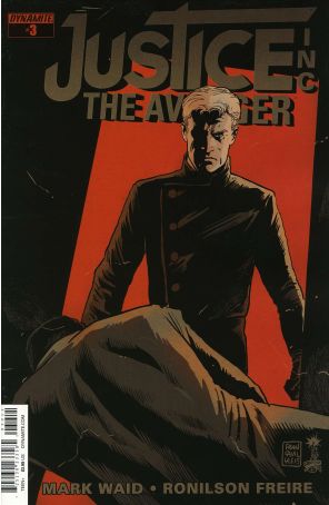 Justice, Inc.: The Avenger 3A published by Dynamite with cover art by Francesco Francavilla