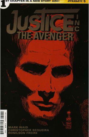 Justice, Inc.: The Avenger 5A published by Dynamite with cover art by Francesco Francavilla