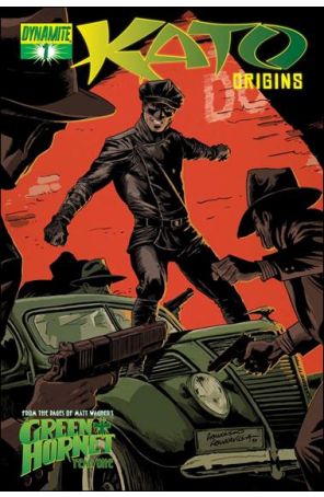 Kato Origins 1A published by Dynamite with cover art by Francesco Francavilla